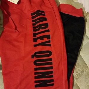 Harley Quinn costume type pants NEW!!